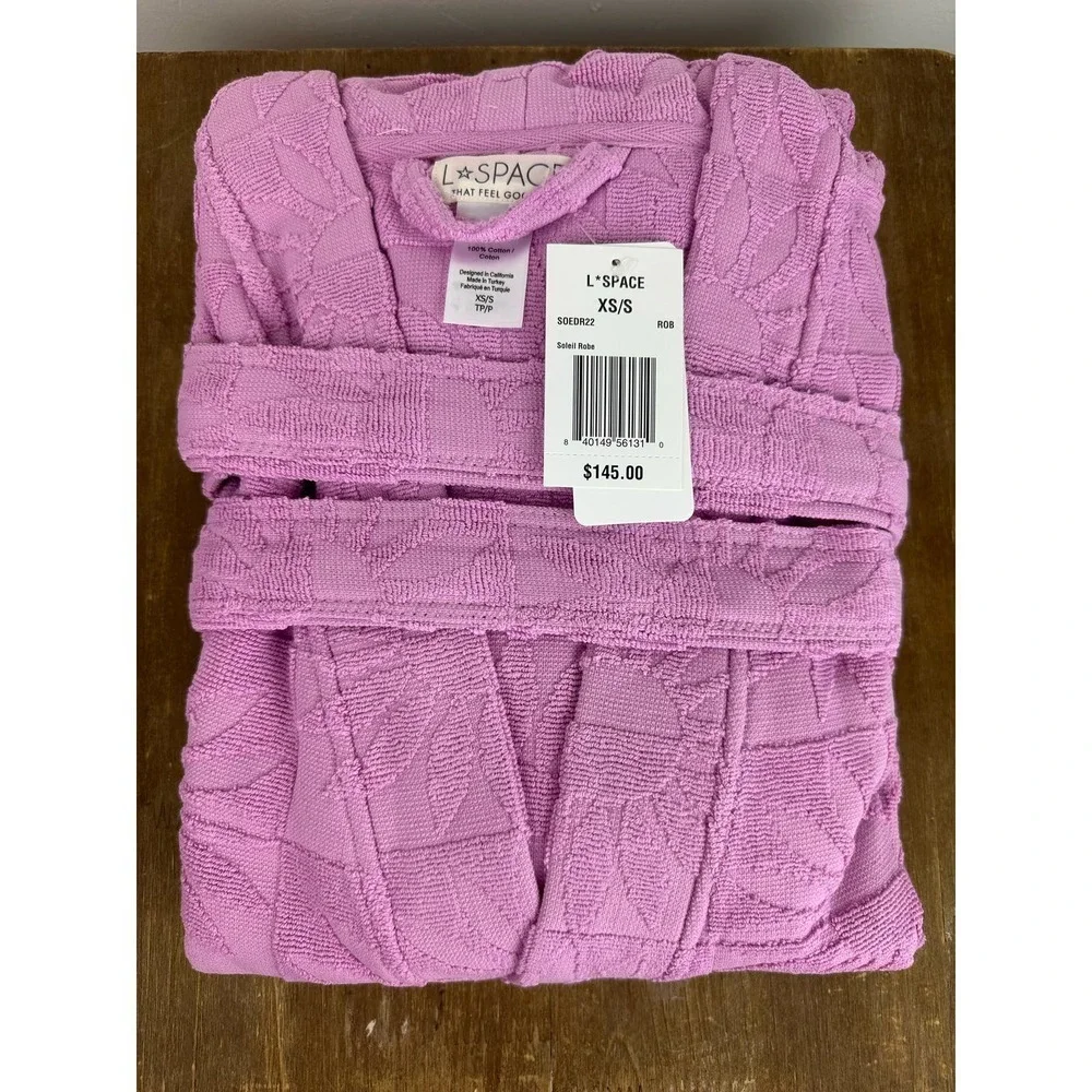 NWT L*Space Soleil Robe XS/S Rosebud retail: $145 - Picture 4 of 4